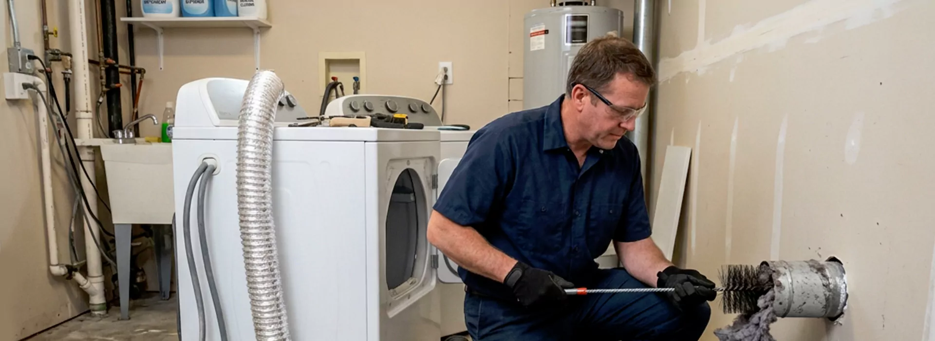 Clogged Dryer Vent Repair in Havre de Grace, Maryland