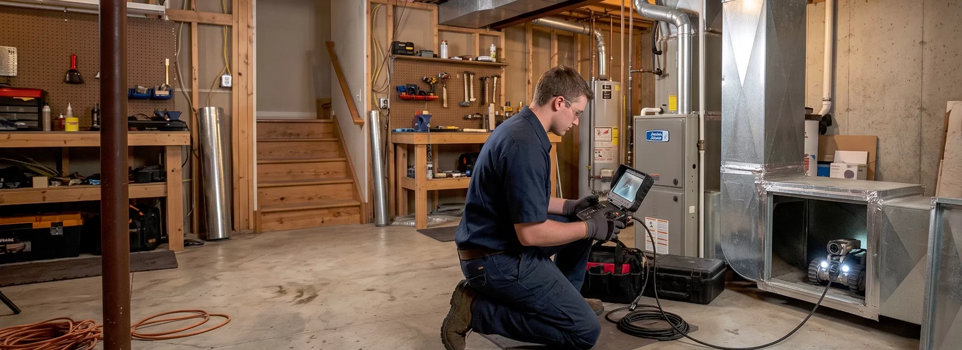 Robotic Duct Inspection Havre de Grace, Maryland
