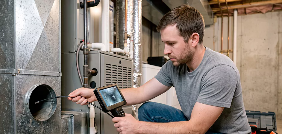 Air Duct Camera Inspection in Havre de Grace, MD