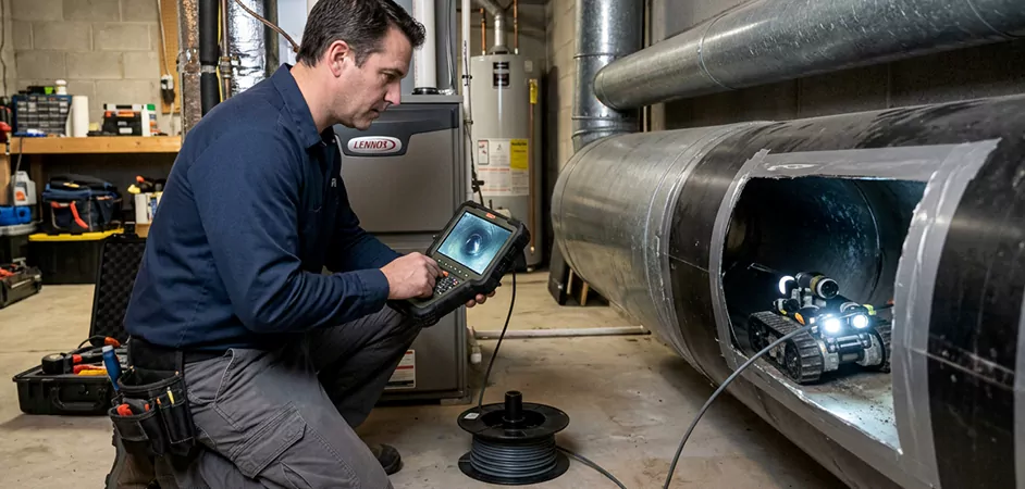 Robotic Duct Inspection in Havre de Grace, MD