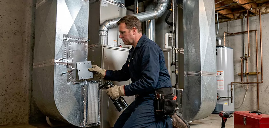Supply and Return Plenum Repair in Havre de Grace