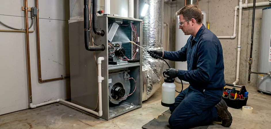 Air Handler Antimicrobial Treatment in Havre de Grace
