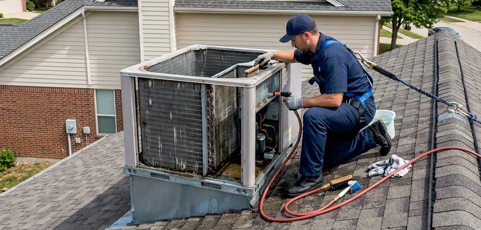 Rooftop Unit Cleaning in Havre de Grace