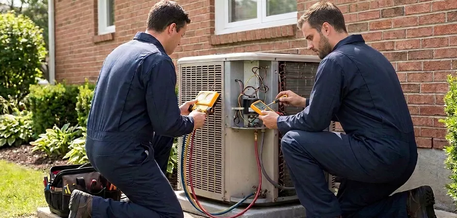 Heat Pump Inspection in Havre de Grace