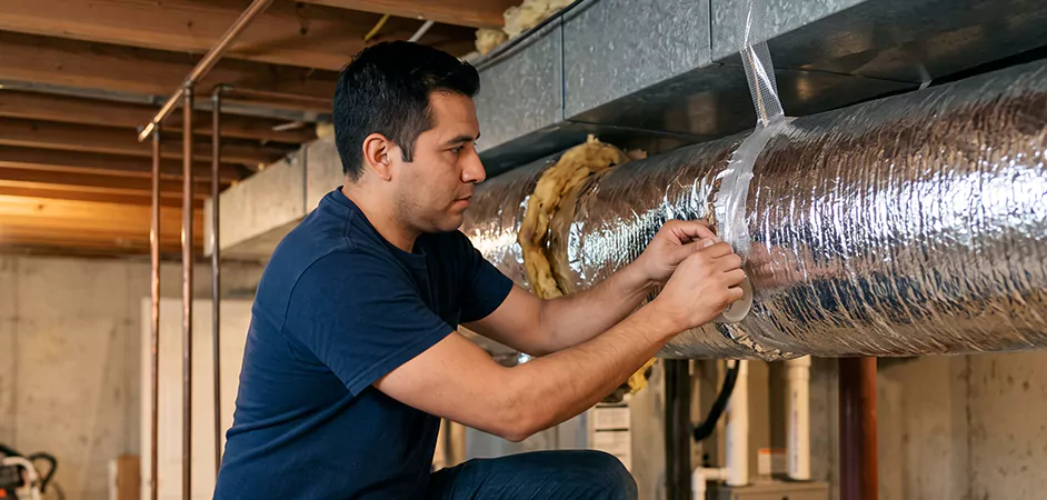 Duct Insulation Upgrade in Havre de Grace