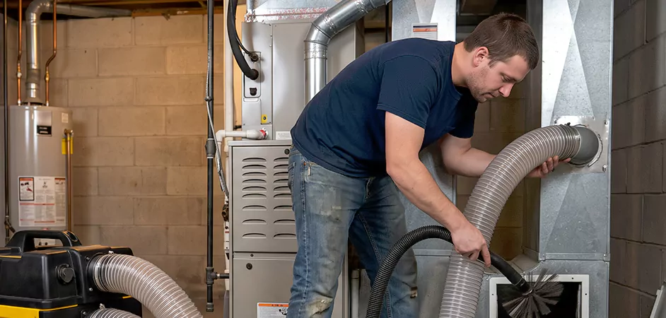 Negative Pressure Duct Cleaning for Large and Long Duct Systems in Havre de Grace