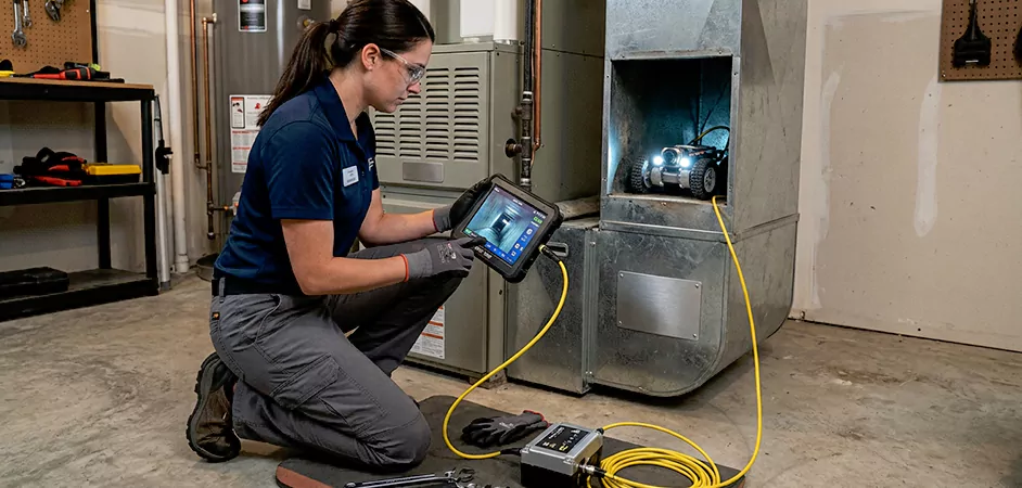 Robotic Duct Inspection in Havre de Grace